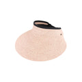 Heather Straw Visor C.C Sun Hat