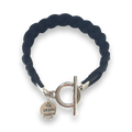 Black Braided Wrap Genuine Leather Bracelet