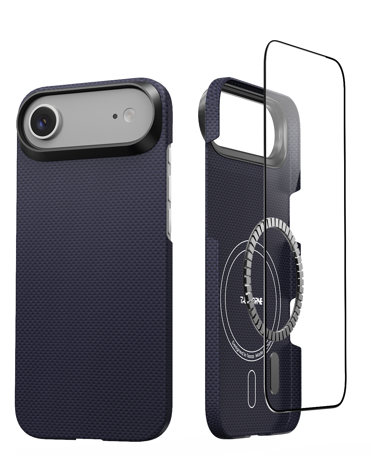 iPhone Air Case - Super Thin | Aramid Fiber | MagSafe - Navy