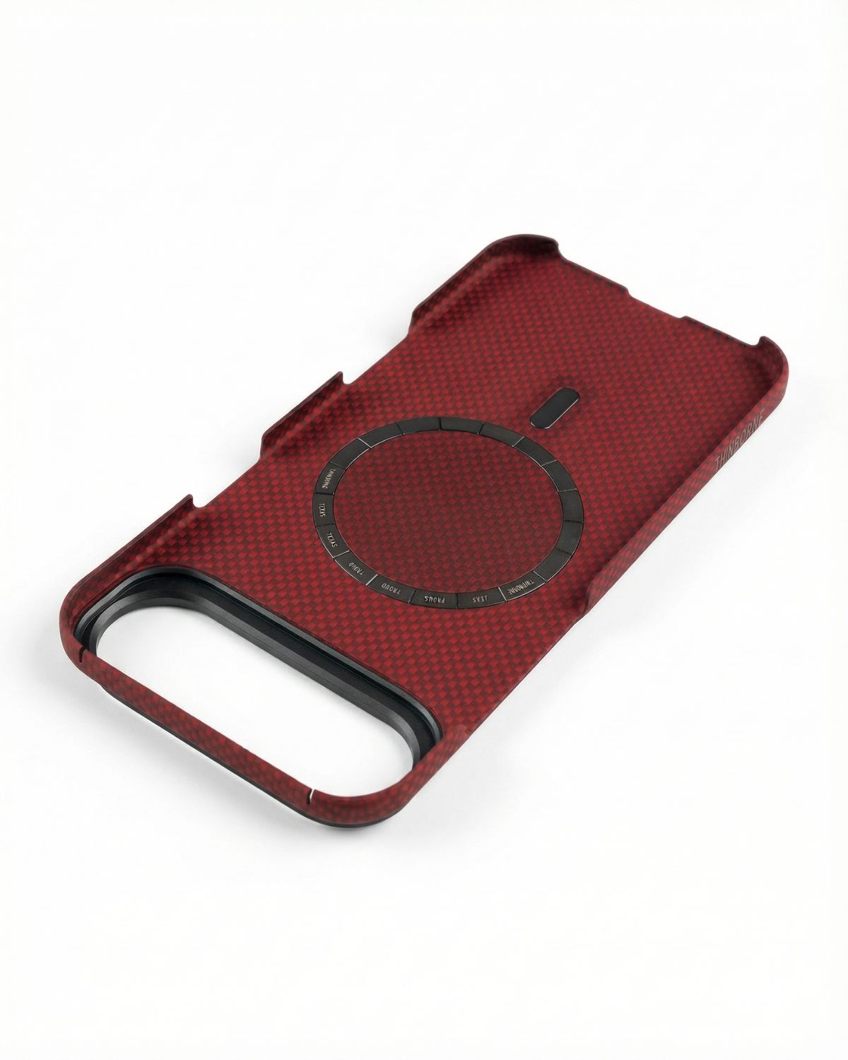 iPhone Air Case - Super Thin | Aramid Fiber | MagSafe - Crimson