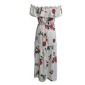 Off-Shoulder Loose Dress for Women