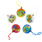 Travel to Jamaica Glass Ball Christmas Ornament 4 Inches