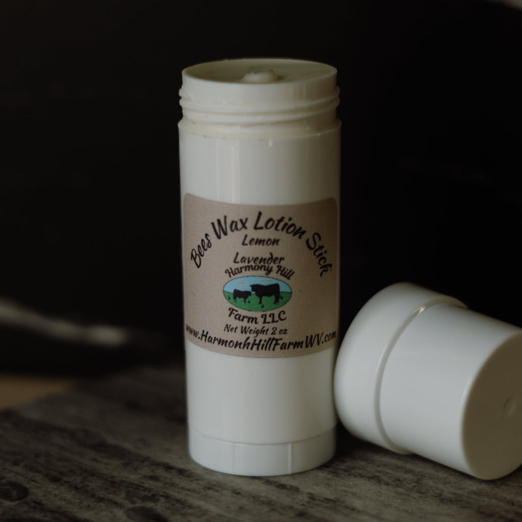 Beeswax Lotion Stick Made with Fragrance Oil