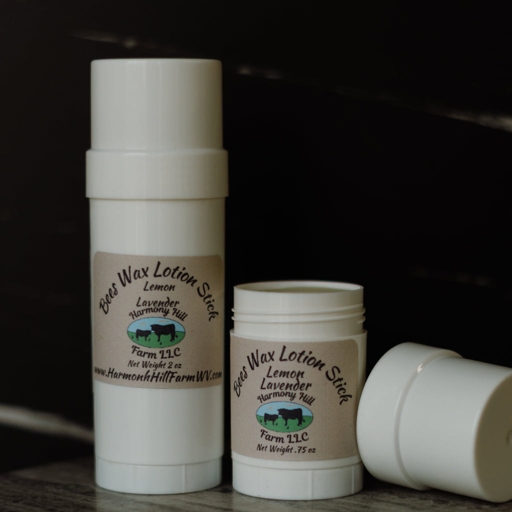 Beeswax Lotion Stick Made with Fragrance Oil