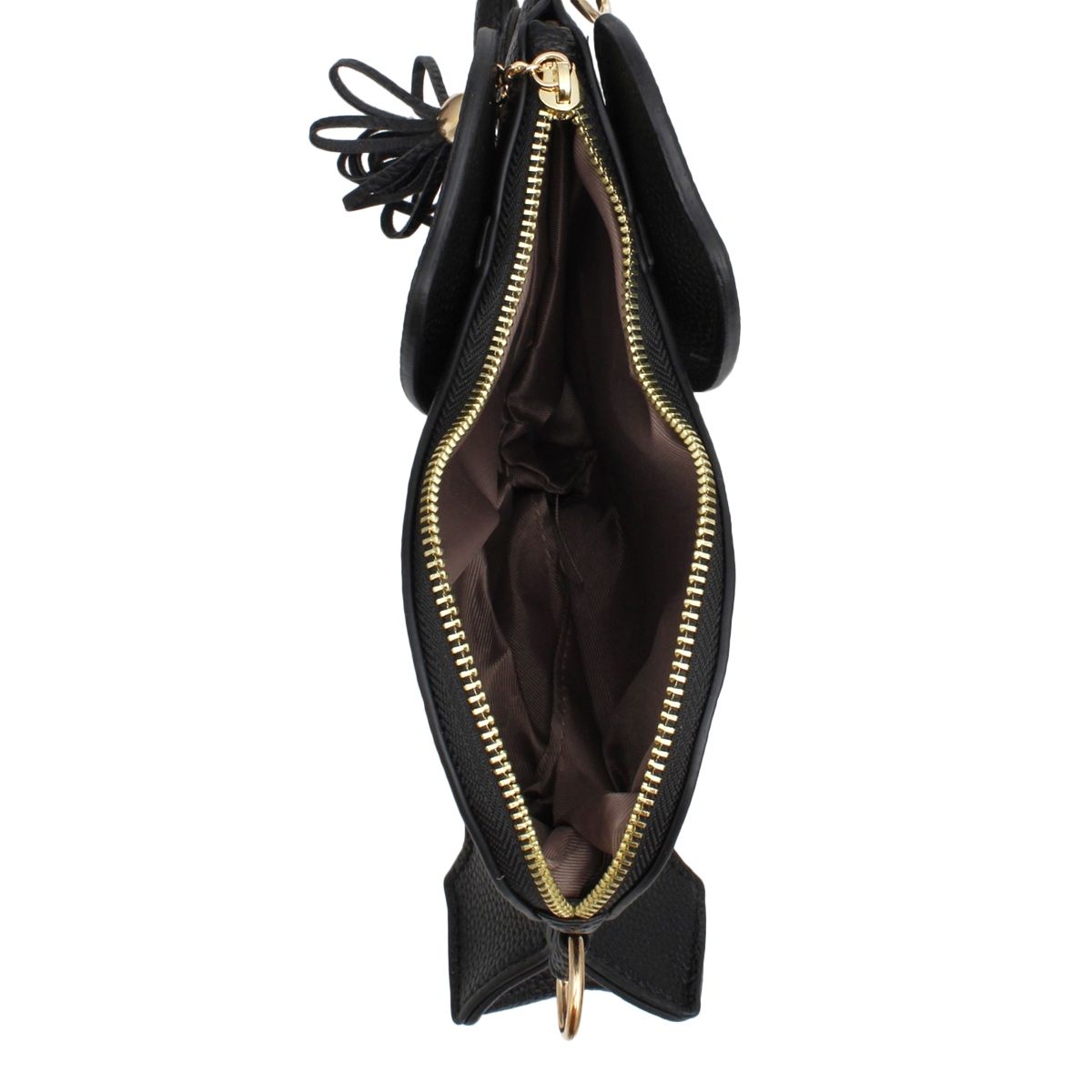 Women’s Black Elephant Crossbody Clutch Bag Stylish Fashion Handbag