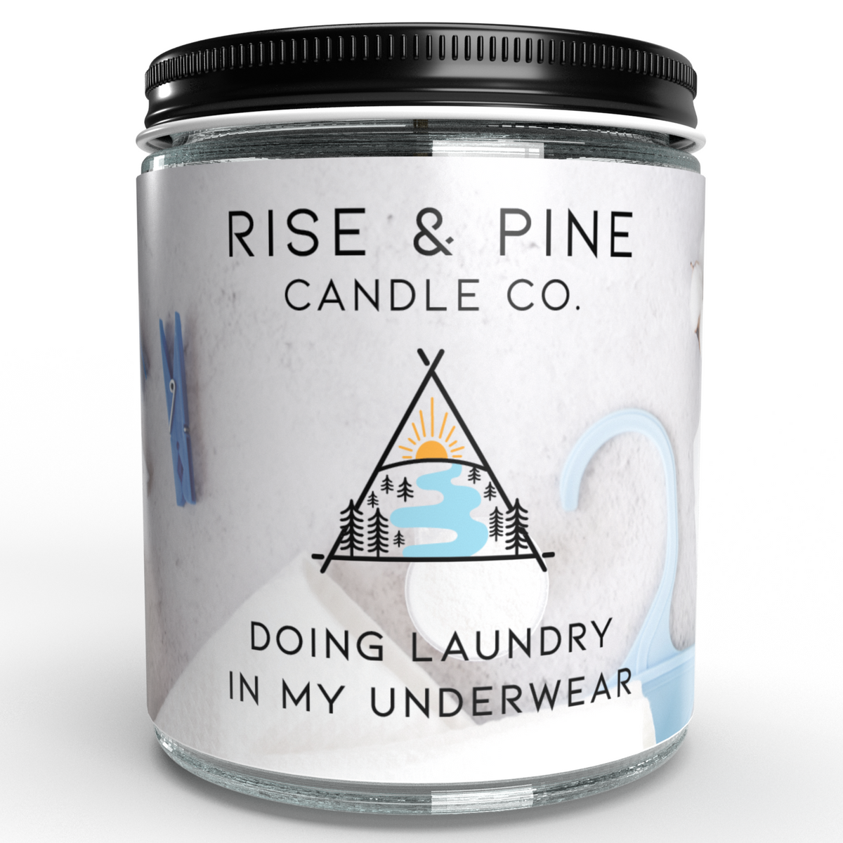 Fresh Linen Soy Wax Candle - 9oz