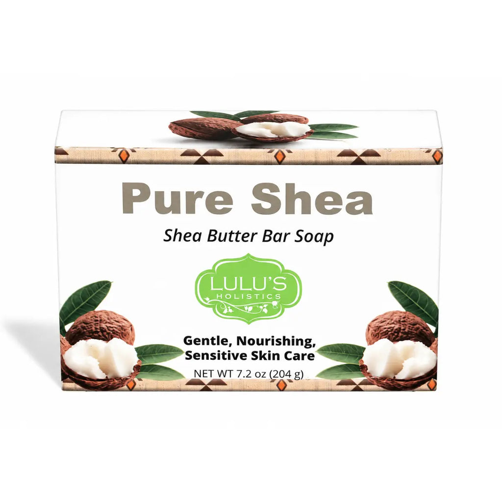 Pure Shea Butter Bar Soap – Fragrance-Free, Gentle & Moisturizing