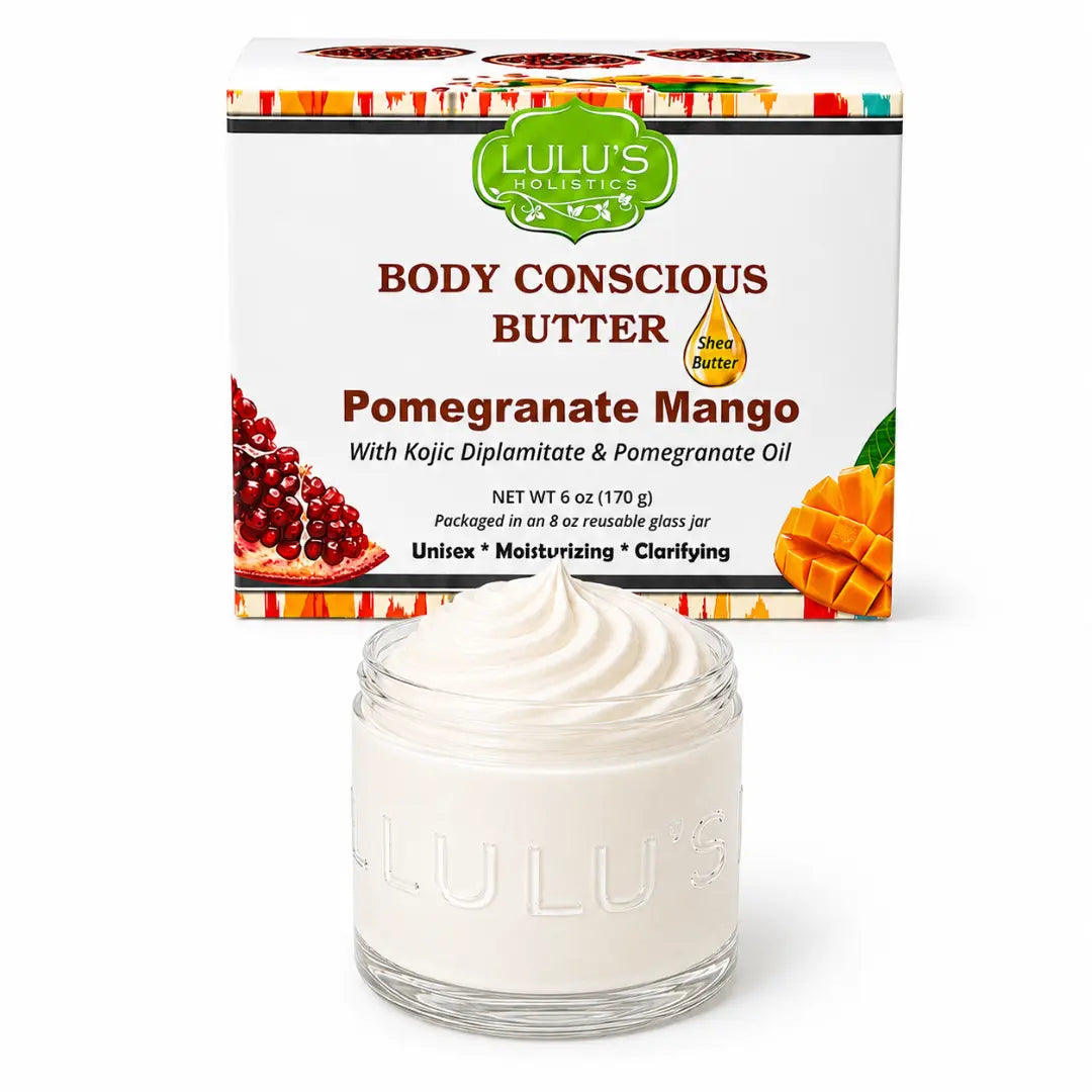 Pomegranate Mango Kojic Whipped Body Butter – Uneven-Looking Skin