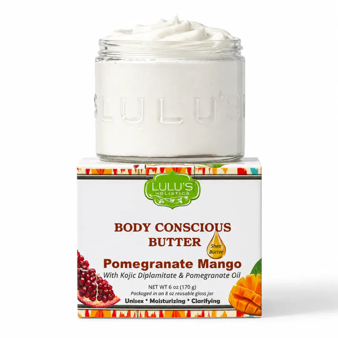 Pomegranate Mango Kojic Whipped Body Butter – Uneven-Looking Skin