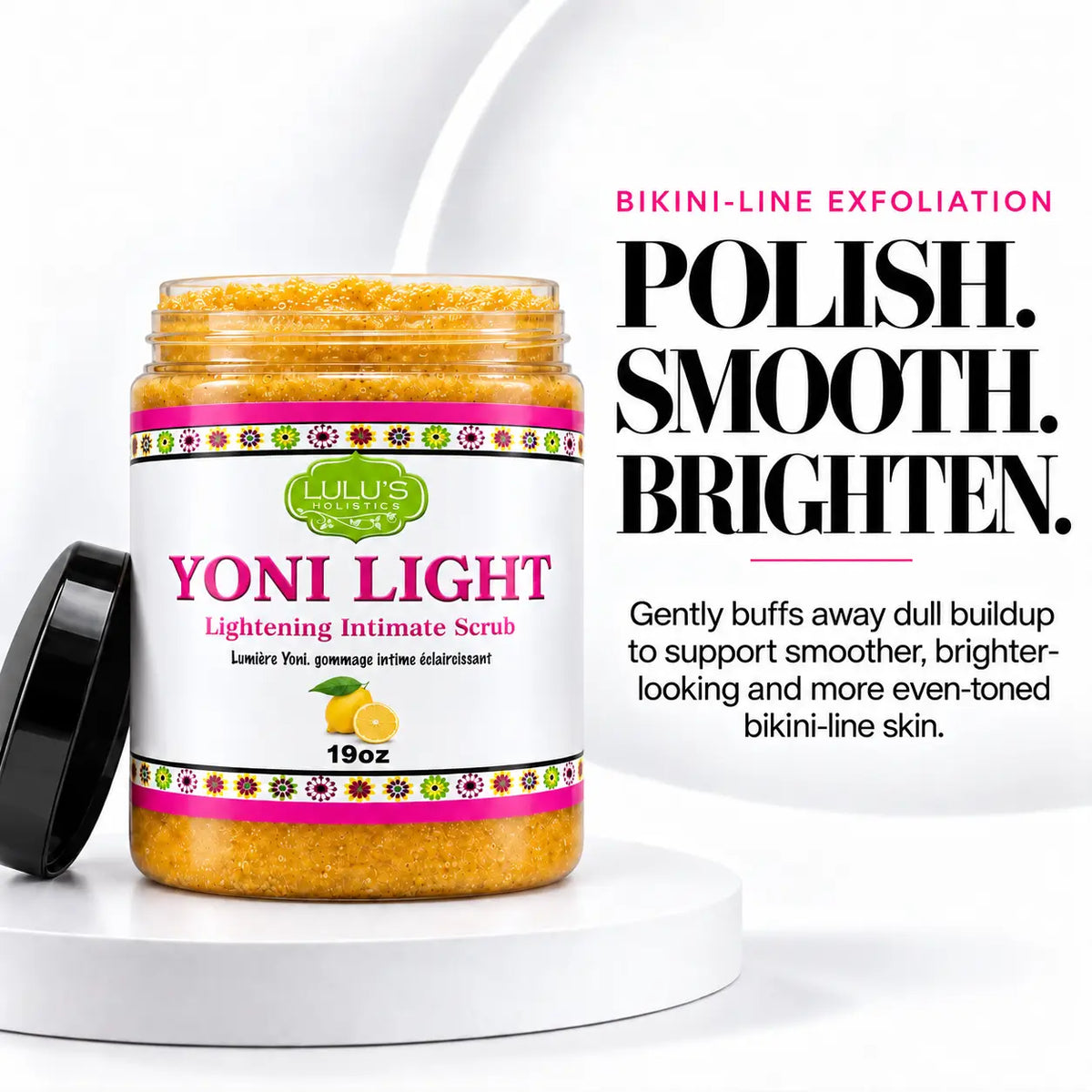Lulu's Holistics Even-Tone Bikini Line & Body Brightening Sugar Scrub