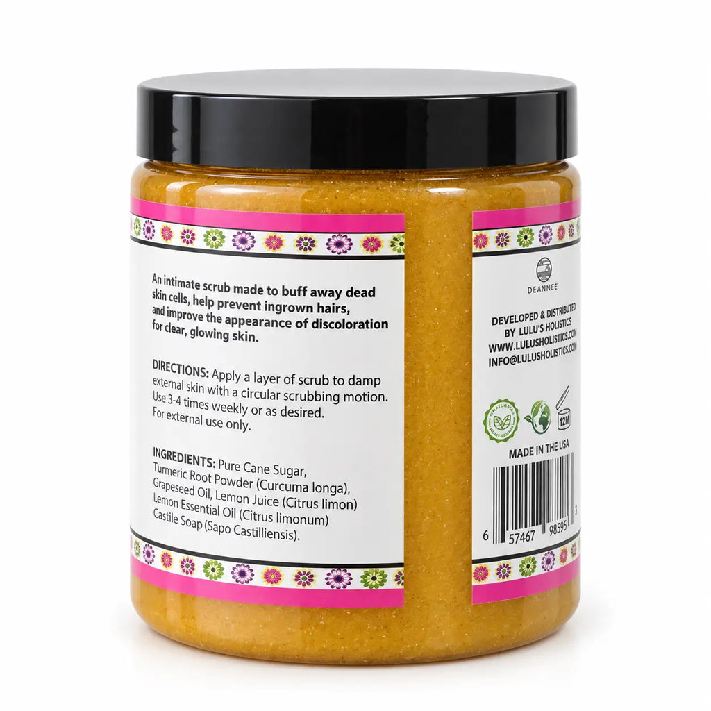 Lulu's Holistics Even-Tone Bikini Line & Body Brightening Sugar Scrub