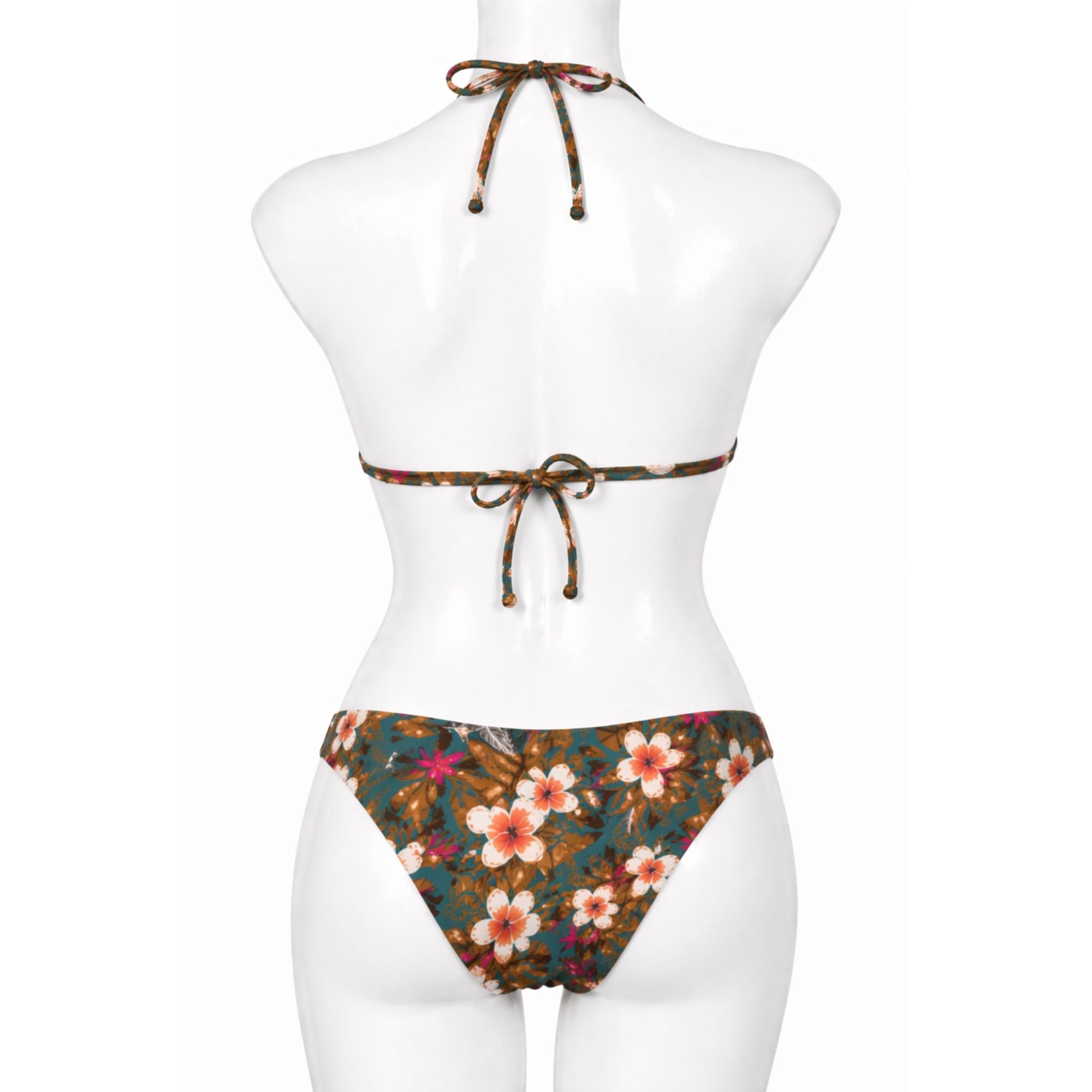 InstantFigure Hawaii Triangle Bikini Swimwear Top 86114T