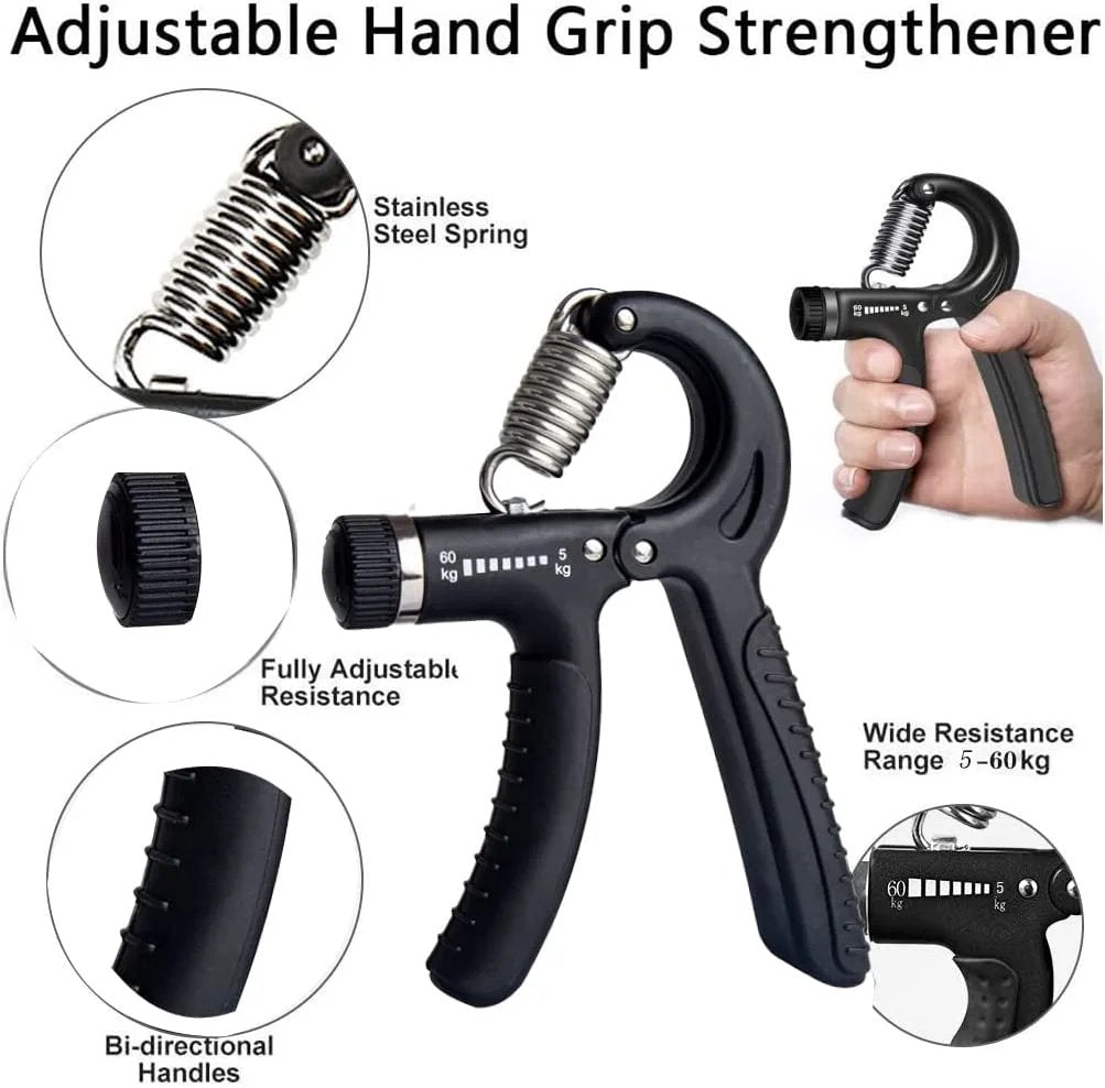 Adjustable Fitness Hand Arm Hand Grip Exercise - 1pc