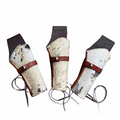 Hip Draw Western Holster | Real Cowhide - Speckled