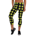 Hit Happy Tennis - Women's Capri Leggings