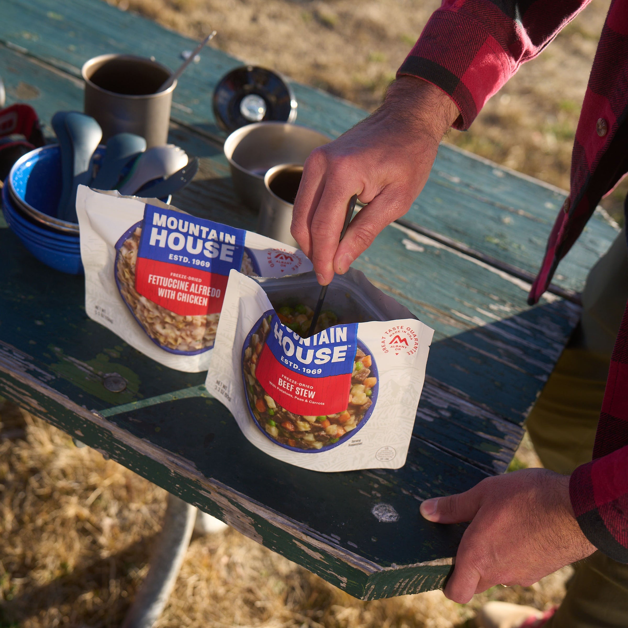 Mountain House Granola with Milk and Blueberries #10 Can