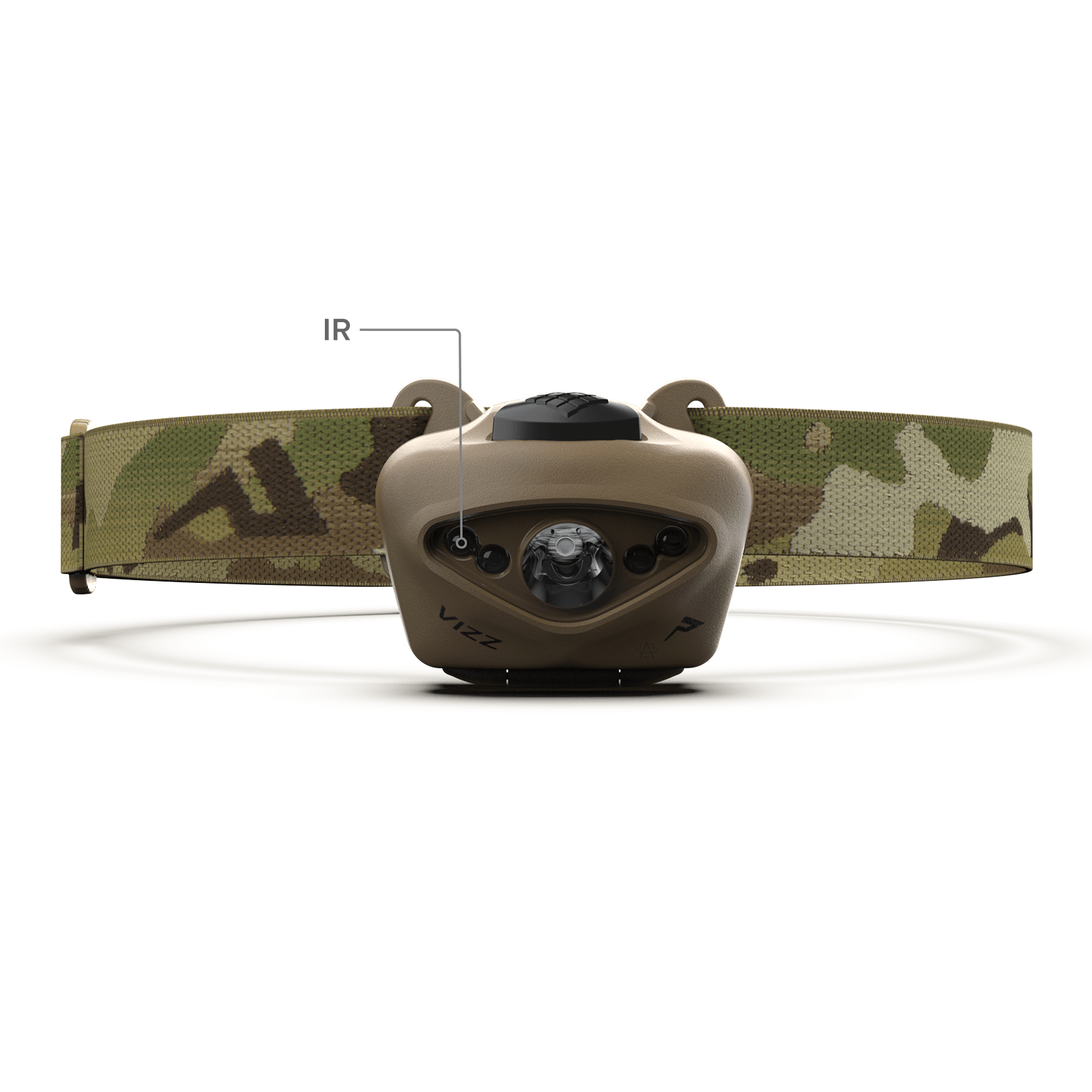 Princeton Tec Vizz Tactical MPLS | 550 Lumens Headlamp | Made in USA