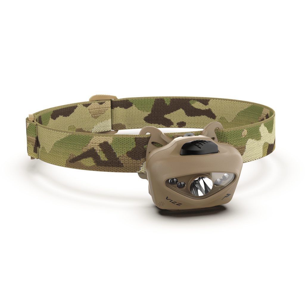 Princeton Tec Vizz Tactical MPLS | 550 Lumens Headlamp | Made in USA