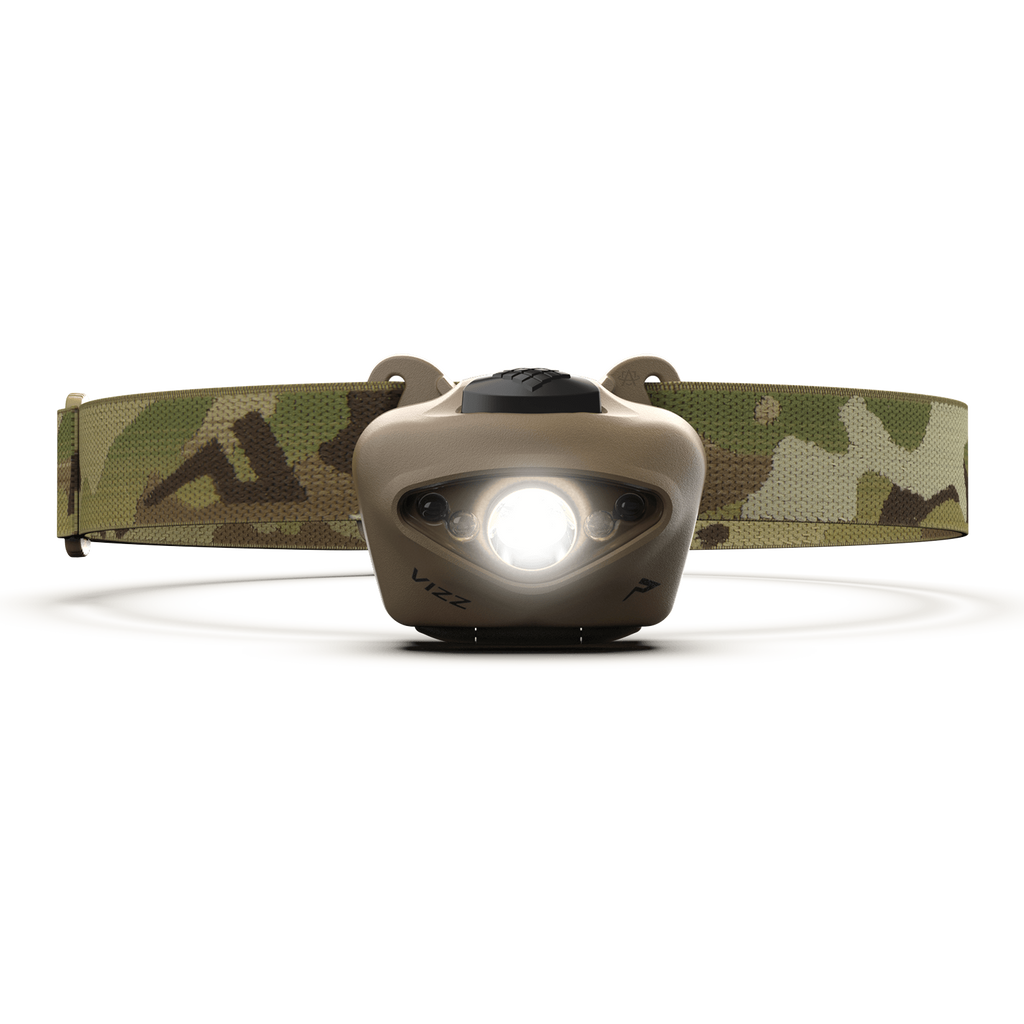 Princeton Tec Vizz Tactical MPLS | 550 Lumens Headlamp | Made in USA