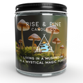 Cedarwood & Oakmoss Mushroom Soy Wax Candle - 9oz