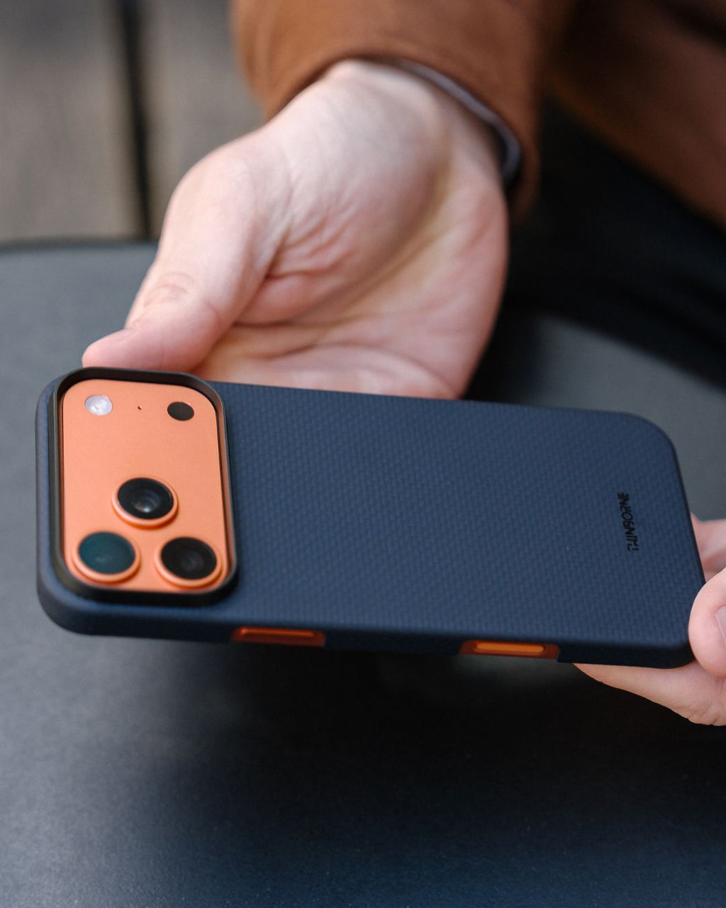 iPhone 17 Pro Case - Super Thin | Aramid Fiber | MagSafe - Wild Navy