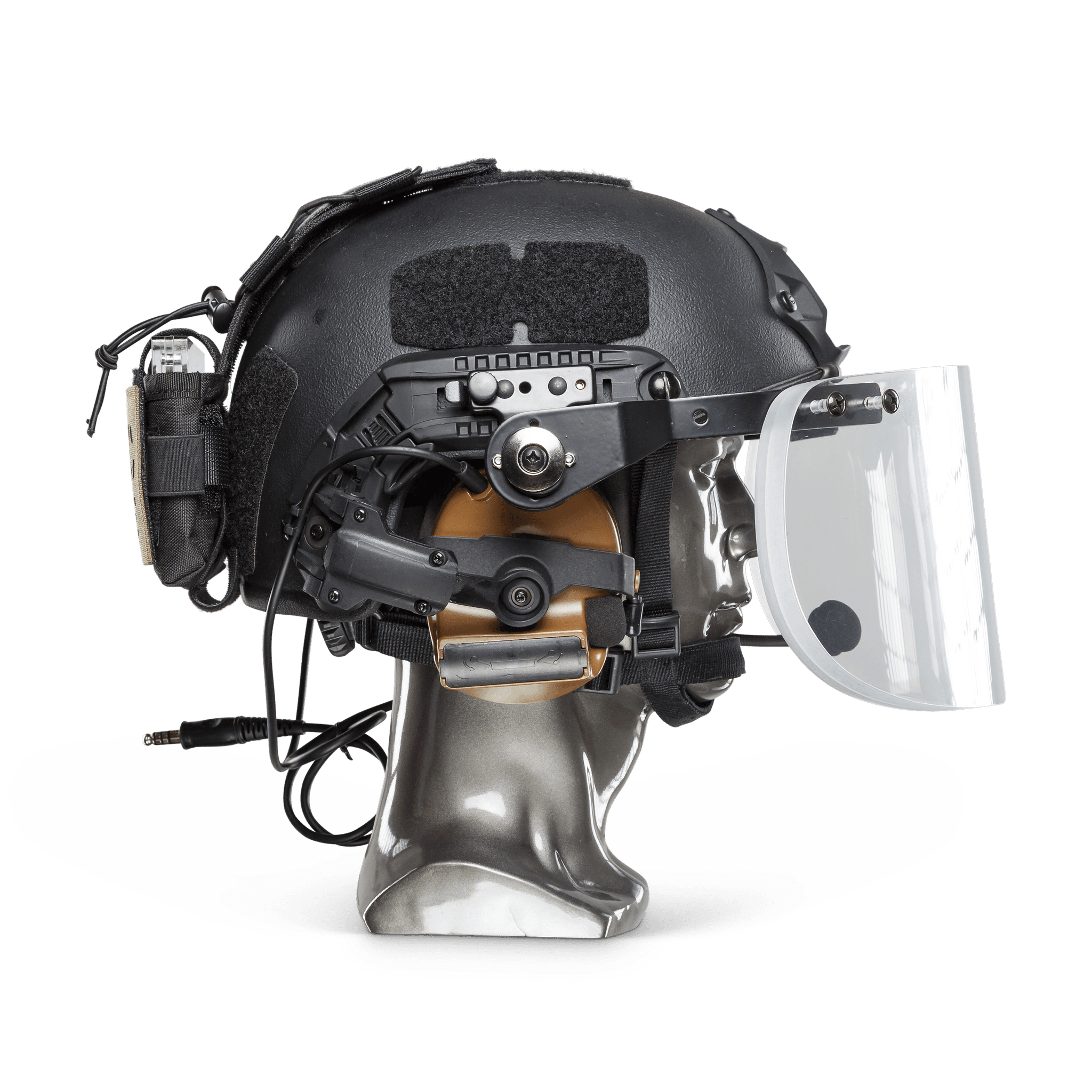 Texas IIIA+ Ballistic Face Shield | Fits All Helmets with ARC