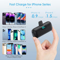2-Pack Portable iPhone Chargers, 5000mAh, 15W PD