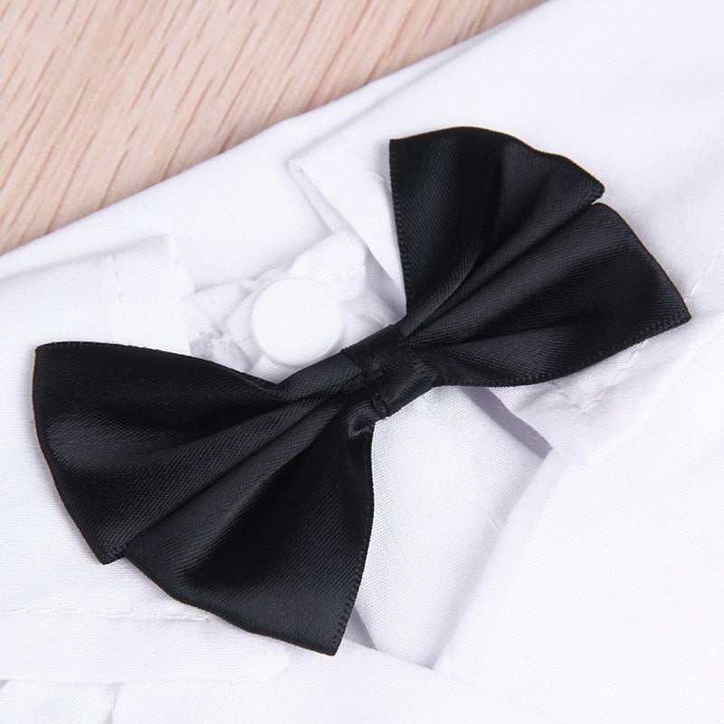 Handsome Stylish Pet Suit with Bow Tie