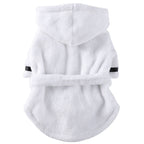 Luxury Soft Pet Dog Puppy Hooded Bathrobe