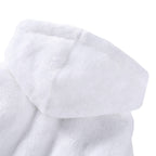 Luxury Soft Pet Dog Puppy Hooded Bathrobe