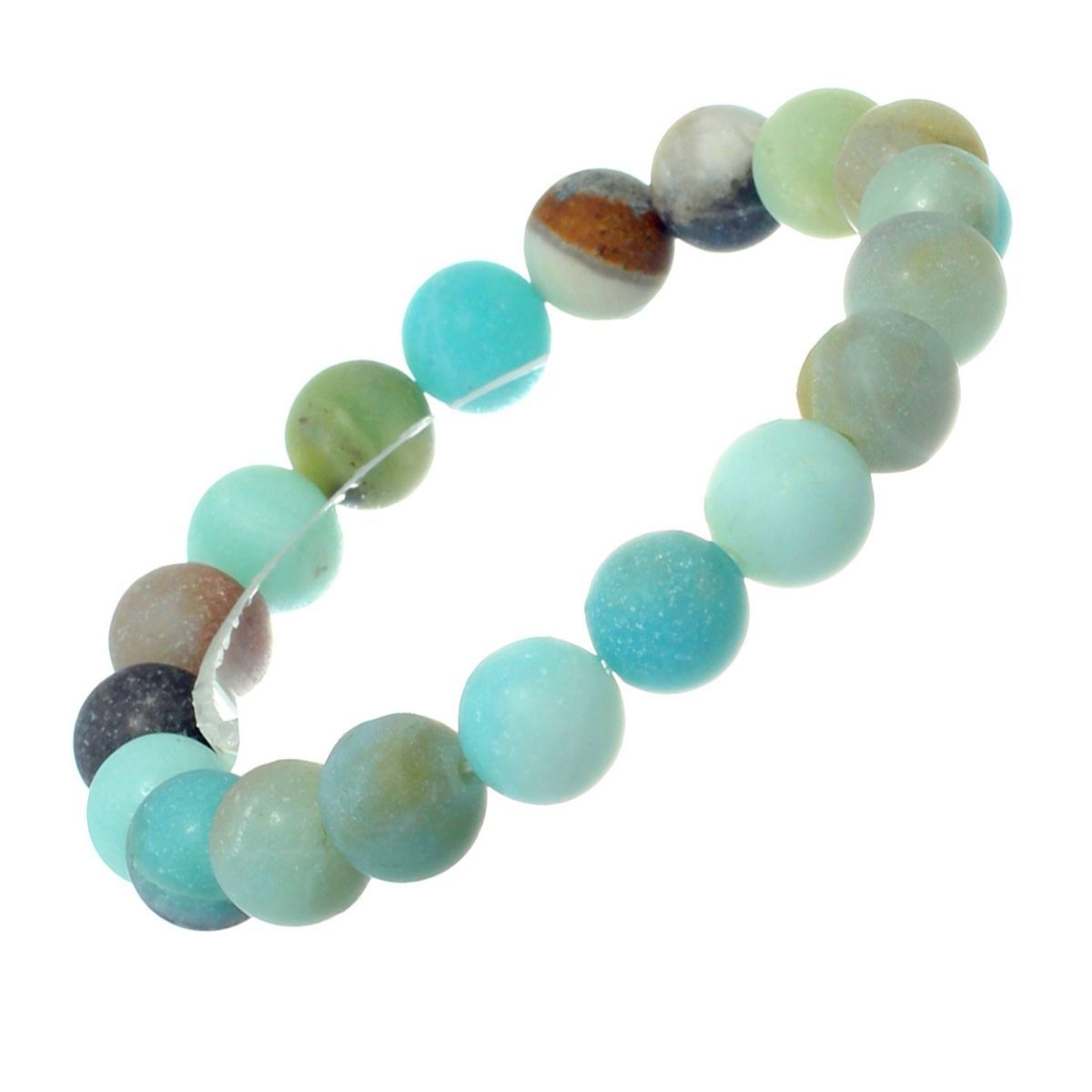 Multi Stone 10mm Stylish Bracelet Trendy Fashion Jewelry Accessory