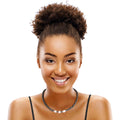 Statement Necklace Freshwater Pearl Faux Navajo Stylish Chic Accessory