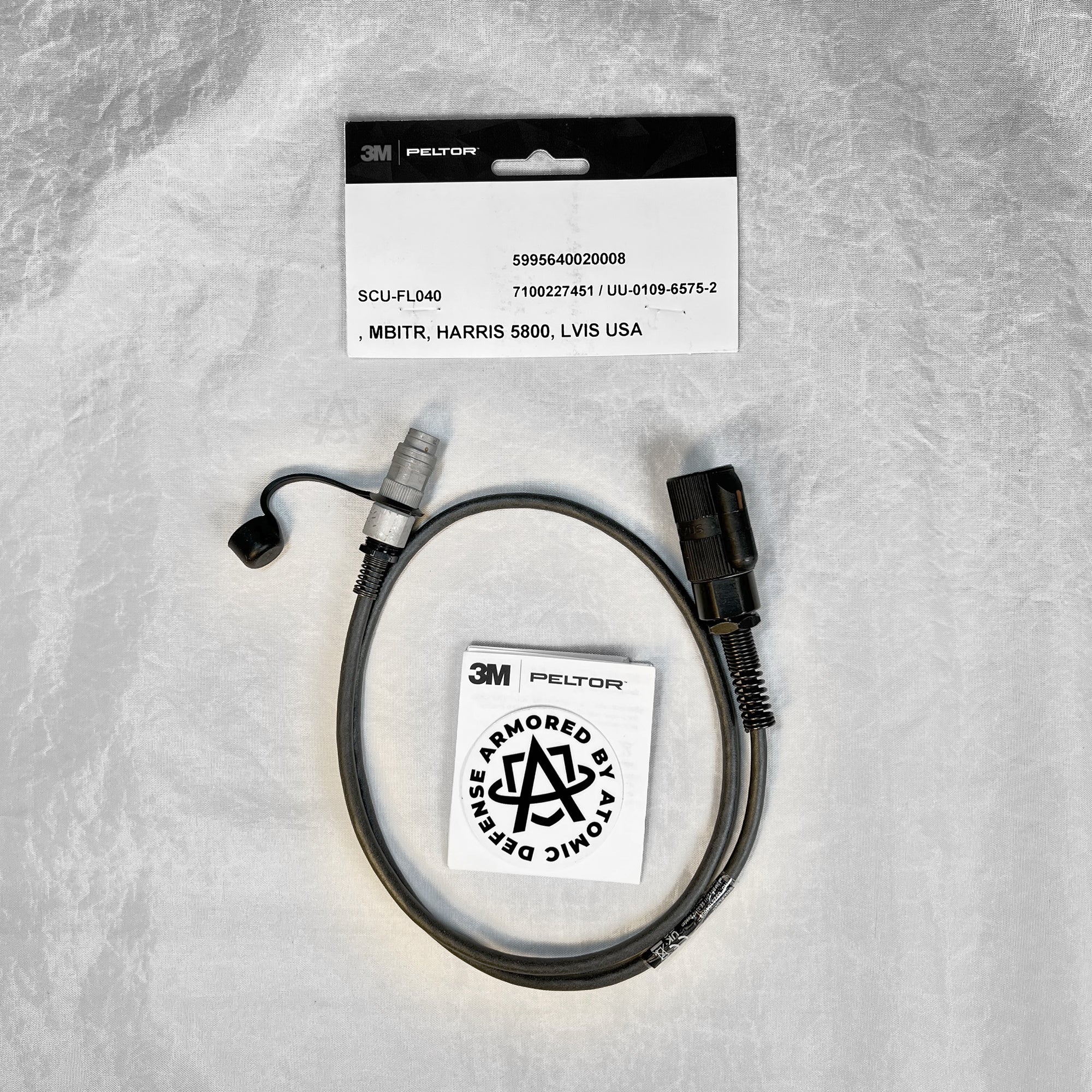 3M Peltor SCU-300 Comms Cables | For ANY Radio