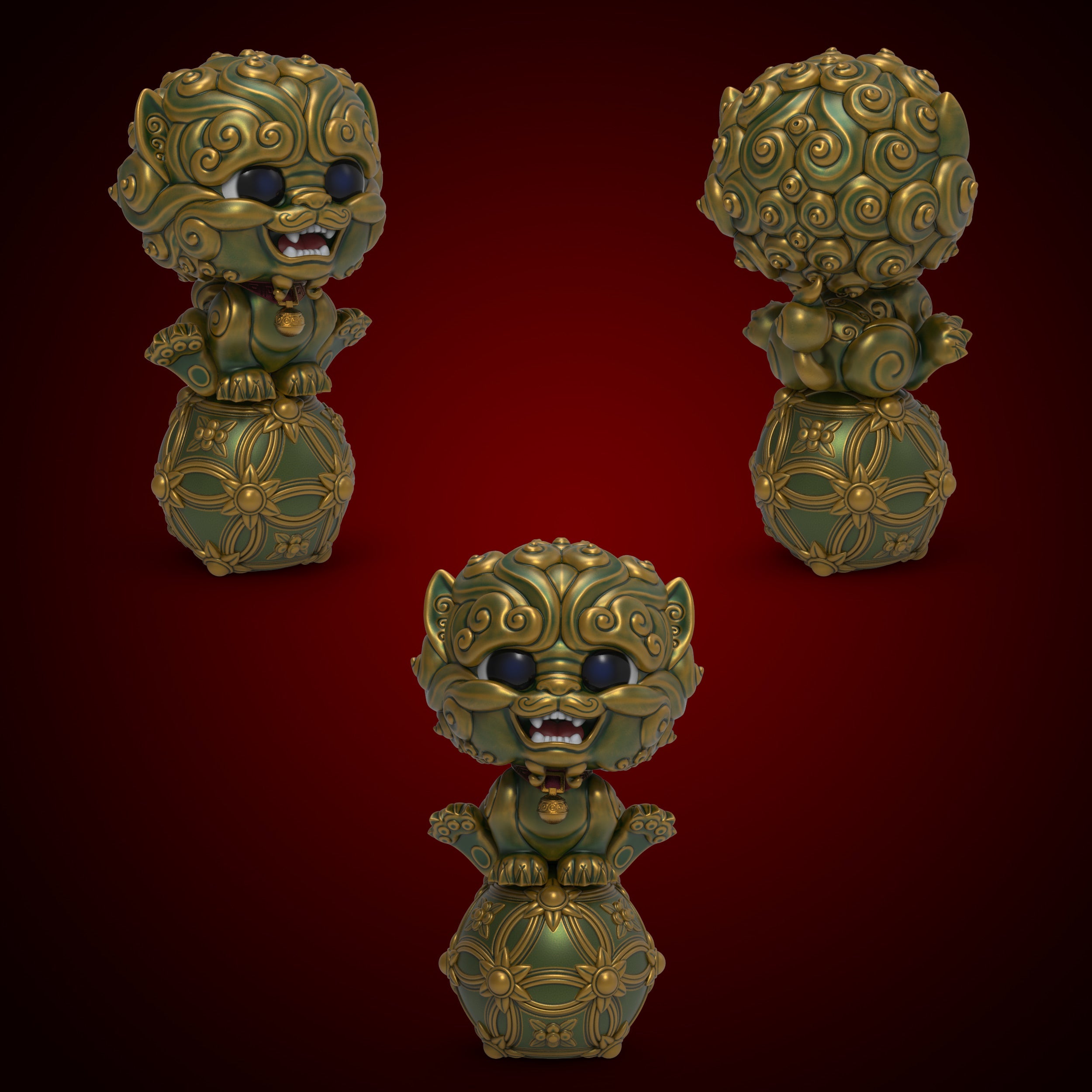 Shi-Shi the Tiny Guardian Blind Boxed Mini Figure