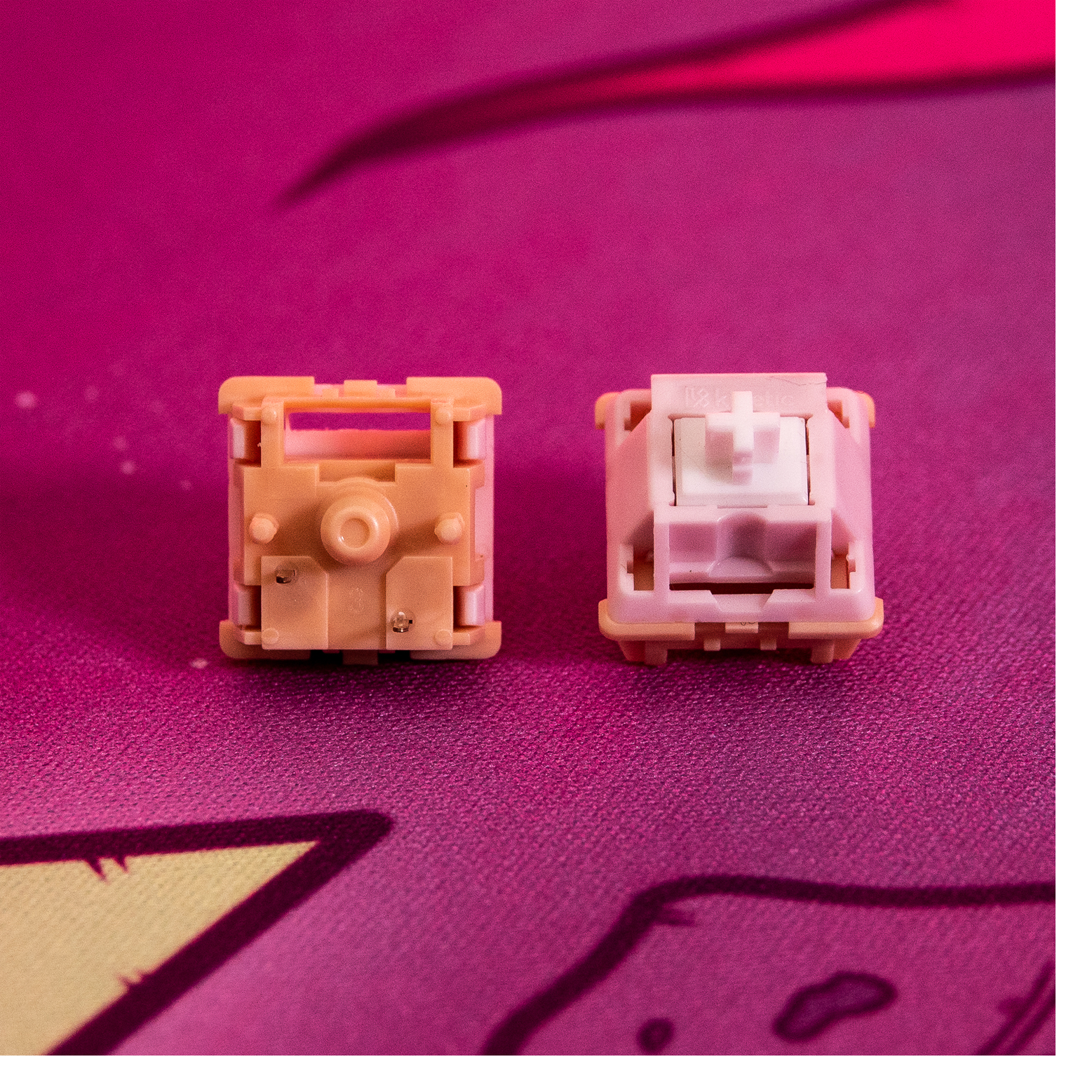Salmon Tactile Switch