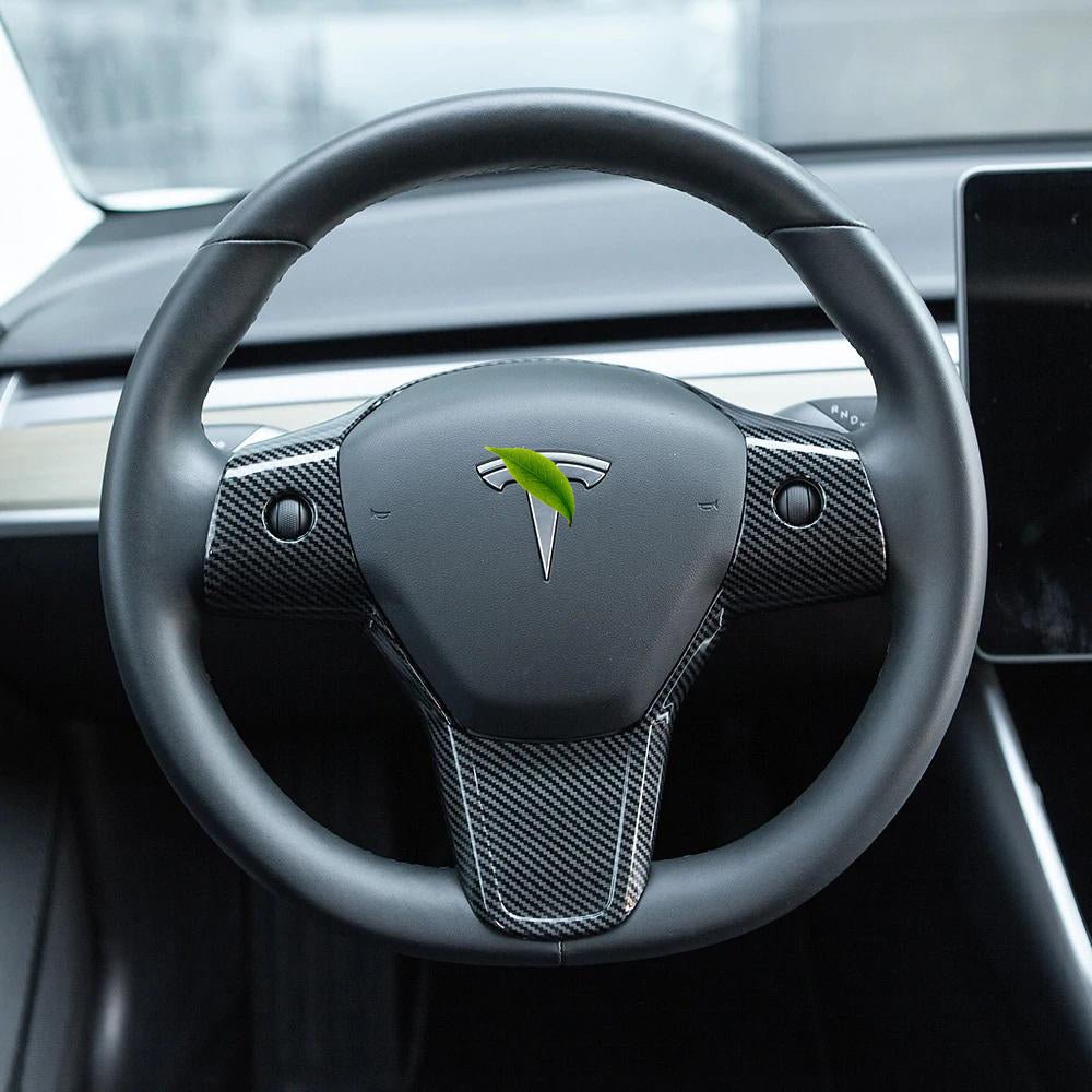 Steering wheel patch for Tesla Model 3 2021-2023.10 & Model Y 2020-2025.03