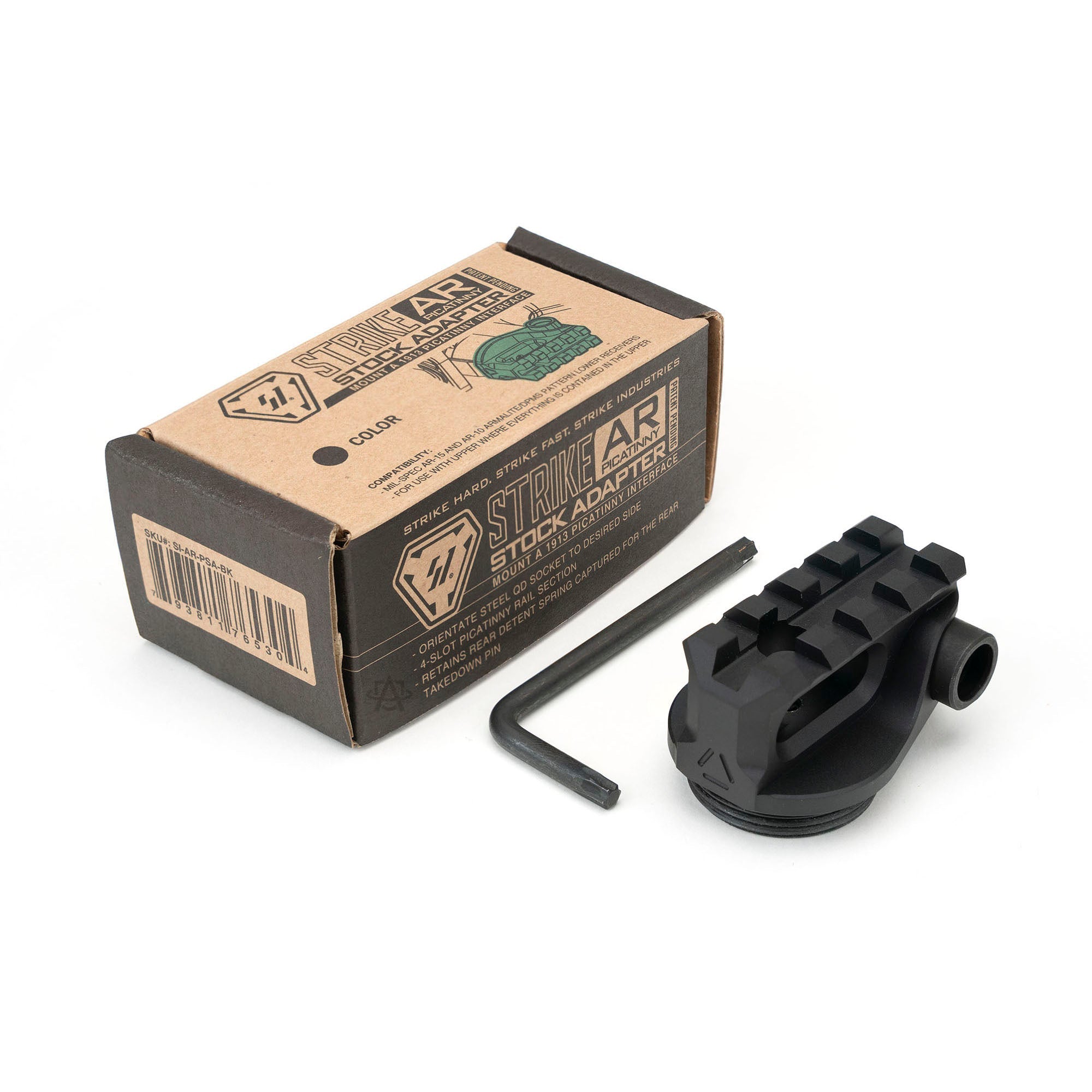Strike AR Picatinny Stock Adapter | For 1913 Folding Stock