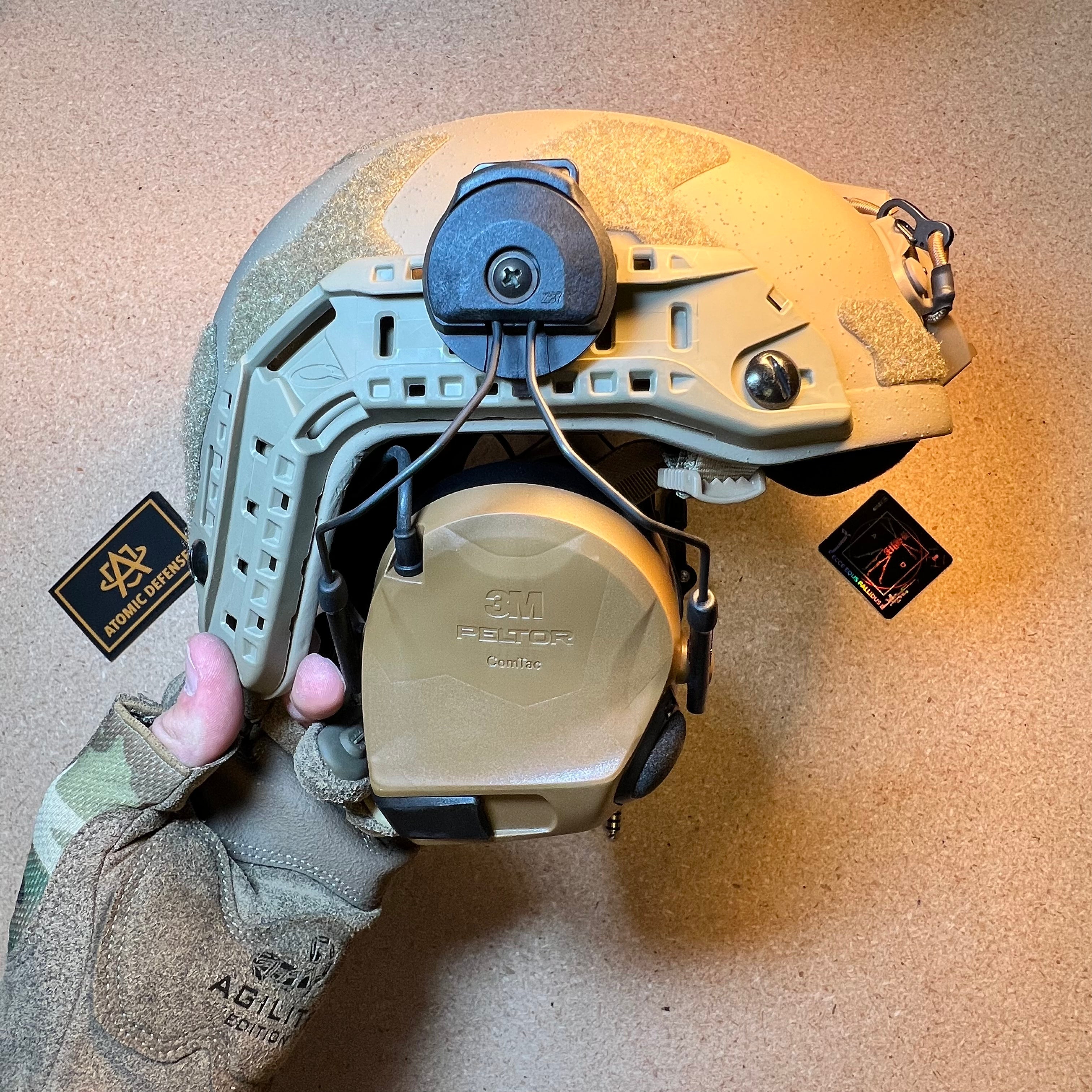 3M Peltor ComTac VIII | Hearing Protection w/ Snag-Free Ambidextrous Mic & MAP Soundscape | All Models Available