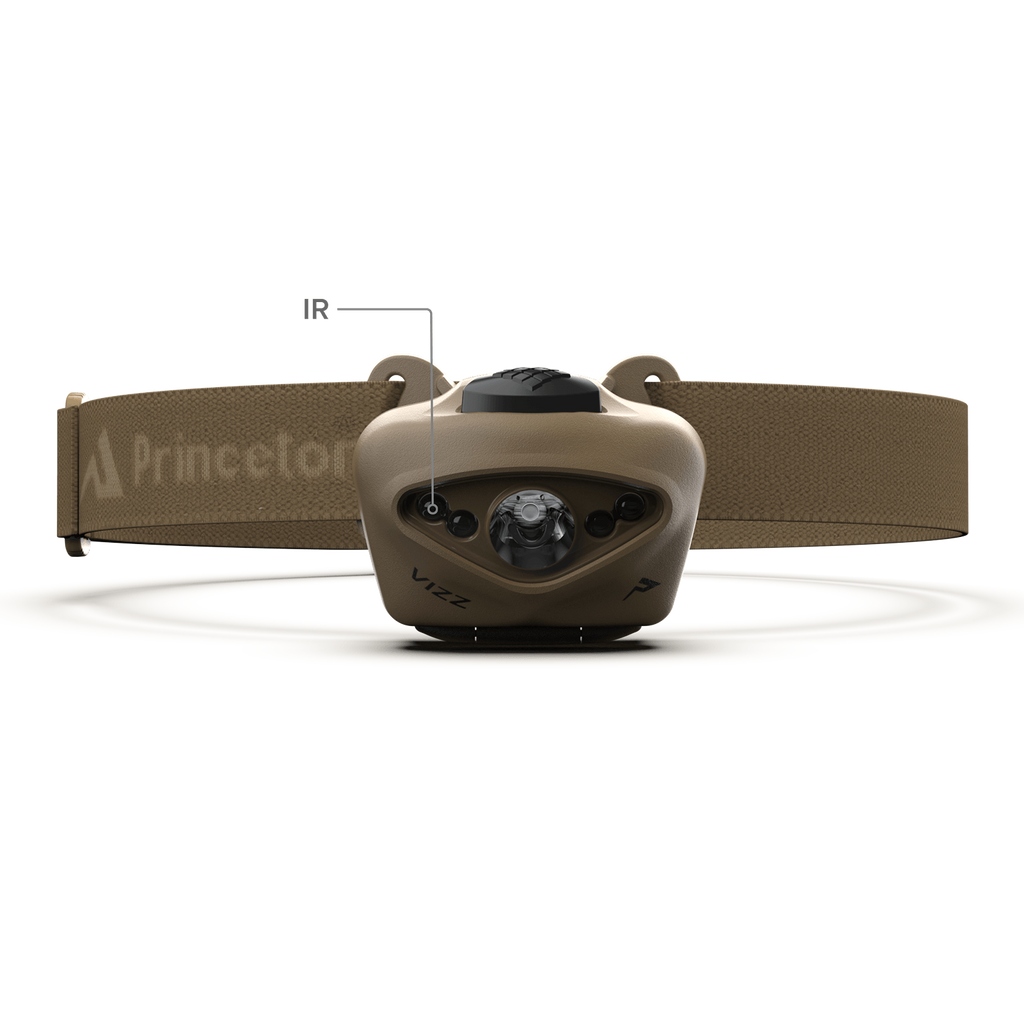 Princeton Tec Vizz Tactical MPLS | 550 Lumens Headlamp | Made in USA