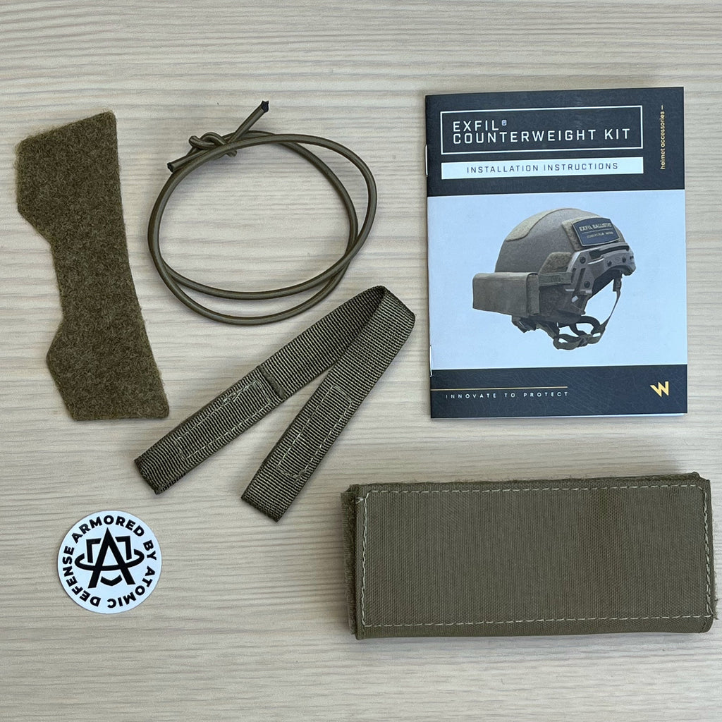 Team Wendy Counterweight | Balances NVG Systems & Reduces Neck Fatigue | Fits All TW Helmets