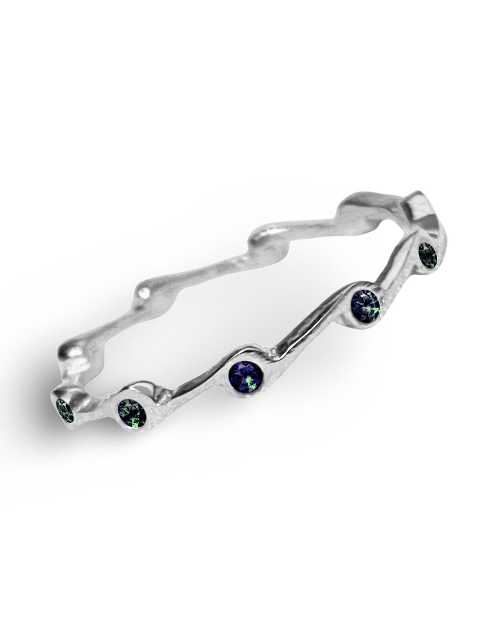 Alexandrite Birthstone Stacker Ring by The Urban Charm