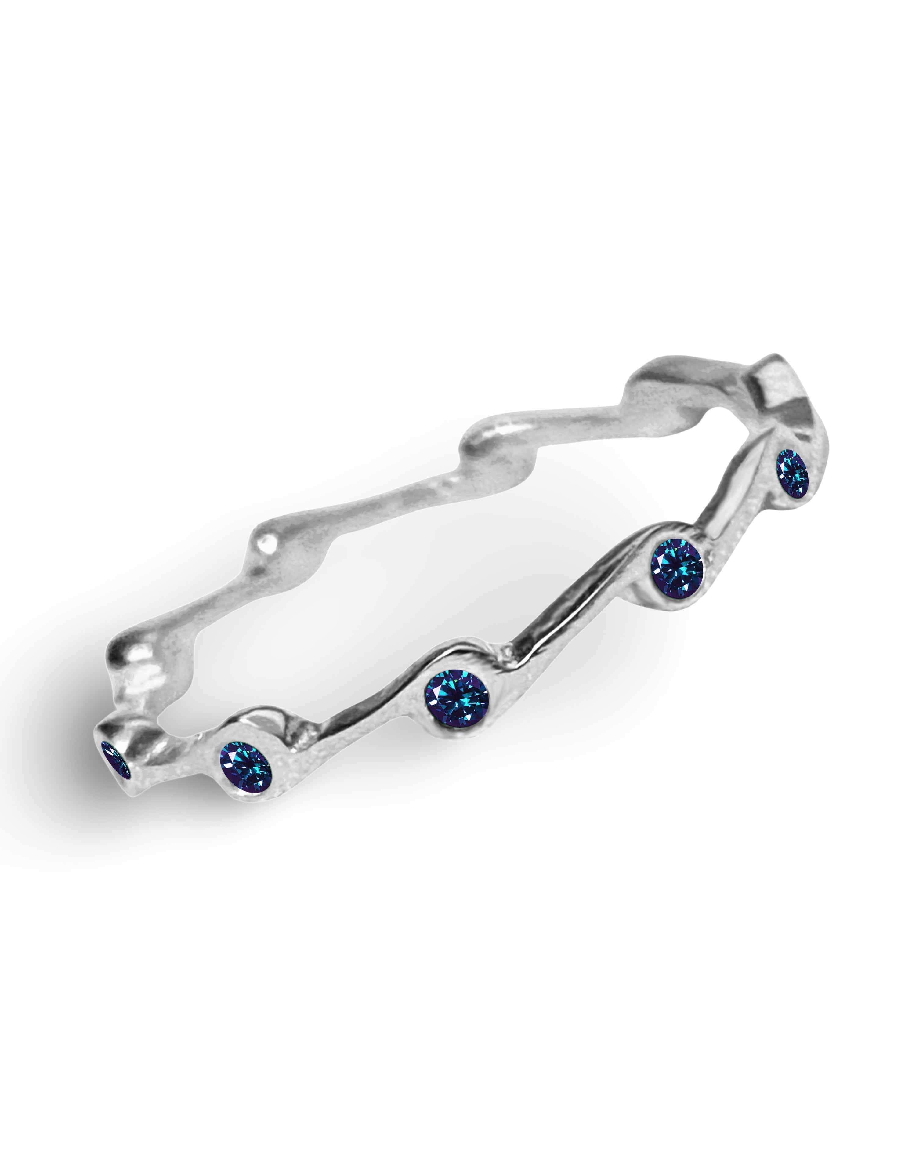 Alexandrite Birthstone Stacker Ring by The Urban Charm