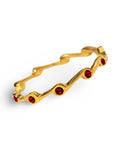 Ruby Birthstone Stacker Ring