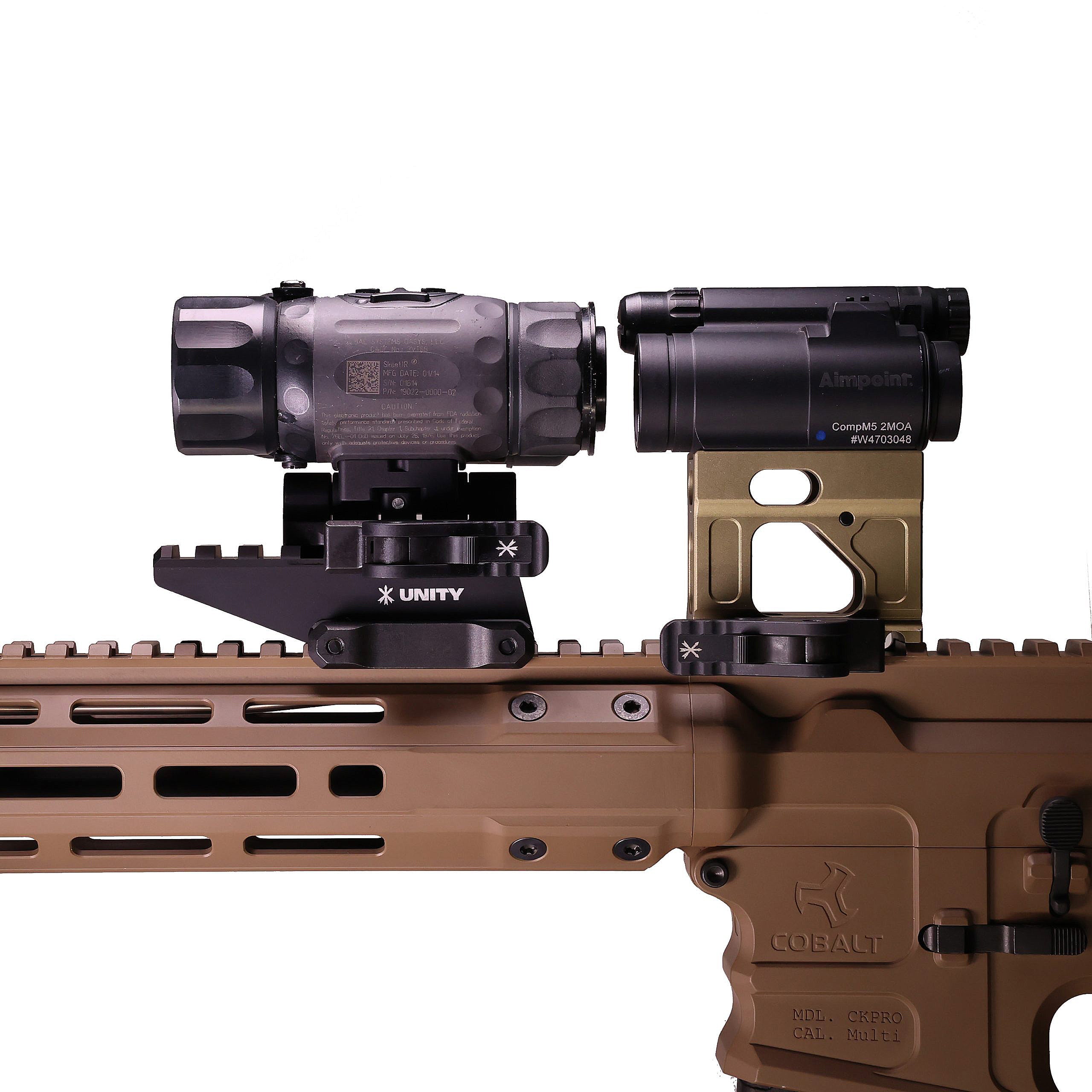 Unity Tactical CTM | Combat Thermal Mount | for SkeetIR™s and VooDoo-S™