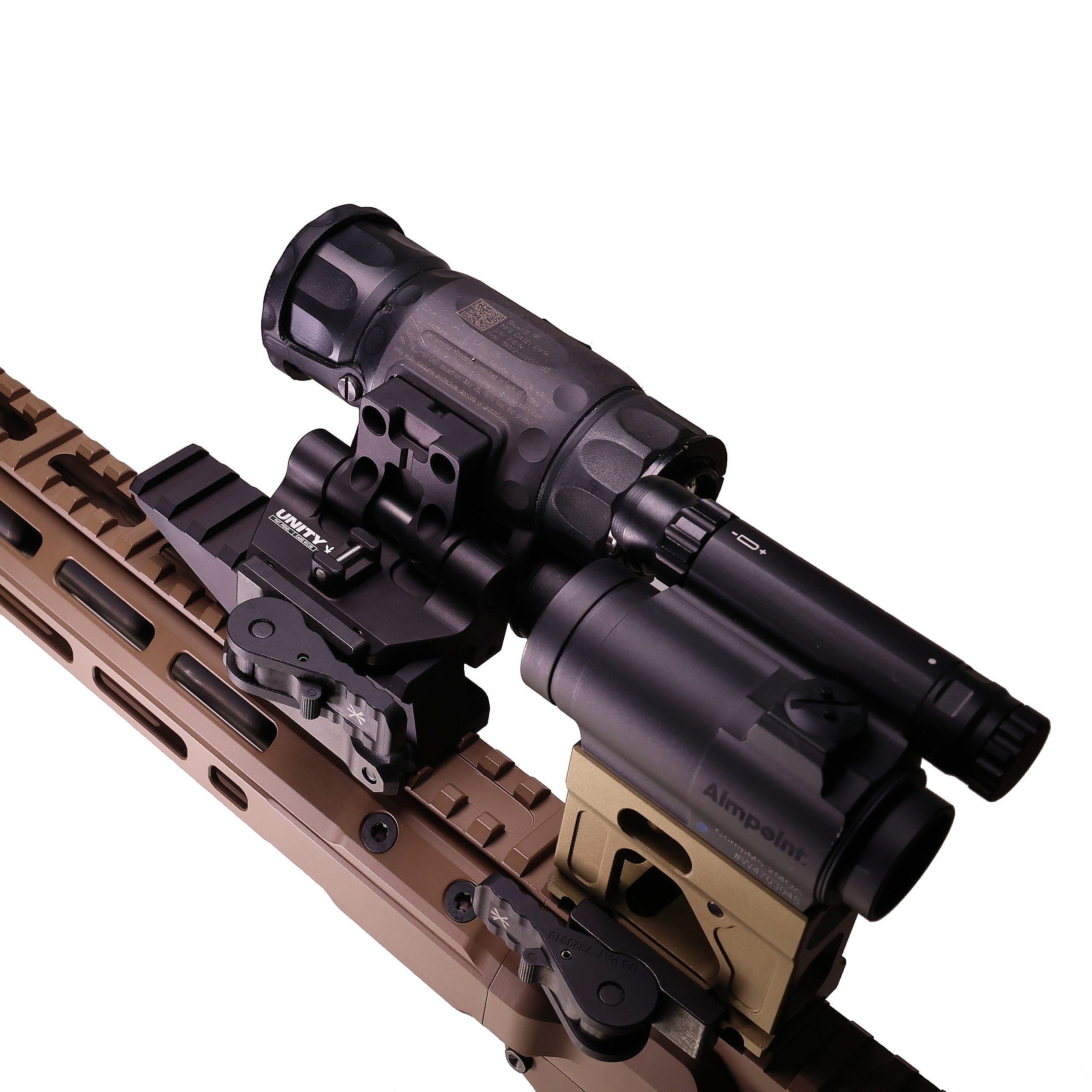 Unity Tactical CTM | Combat Thermal Mount | for SkeetIR™s and VooDoo-S™