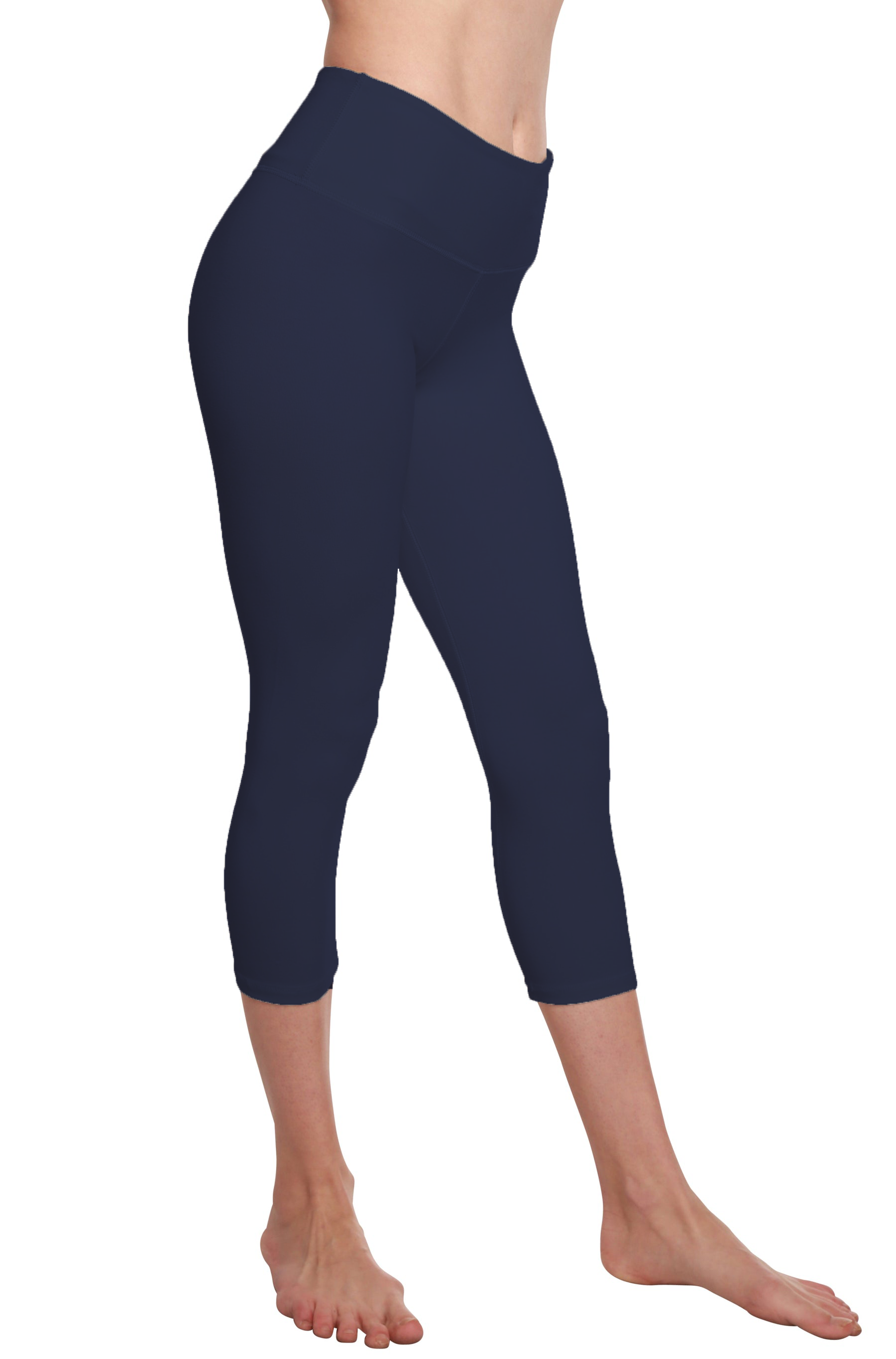 Bamboo Viscose/Cotton Capri Style plus size Leggings