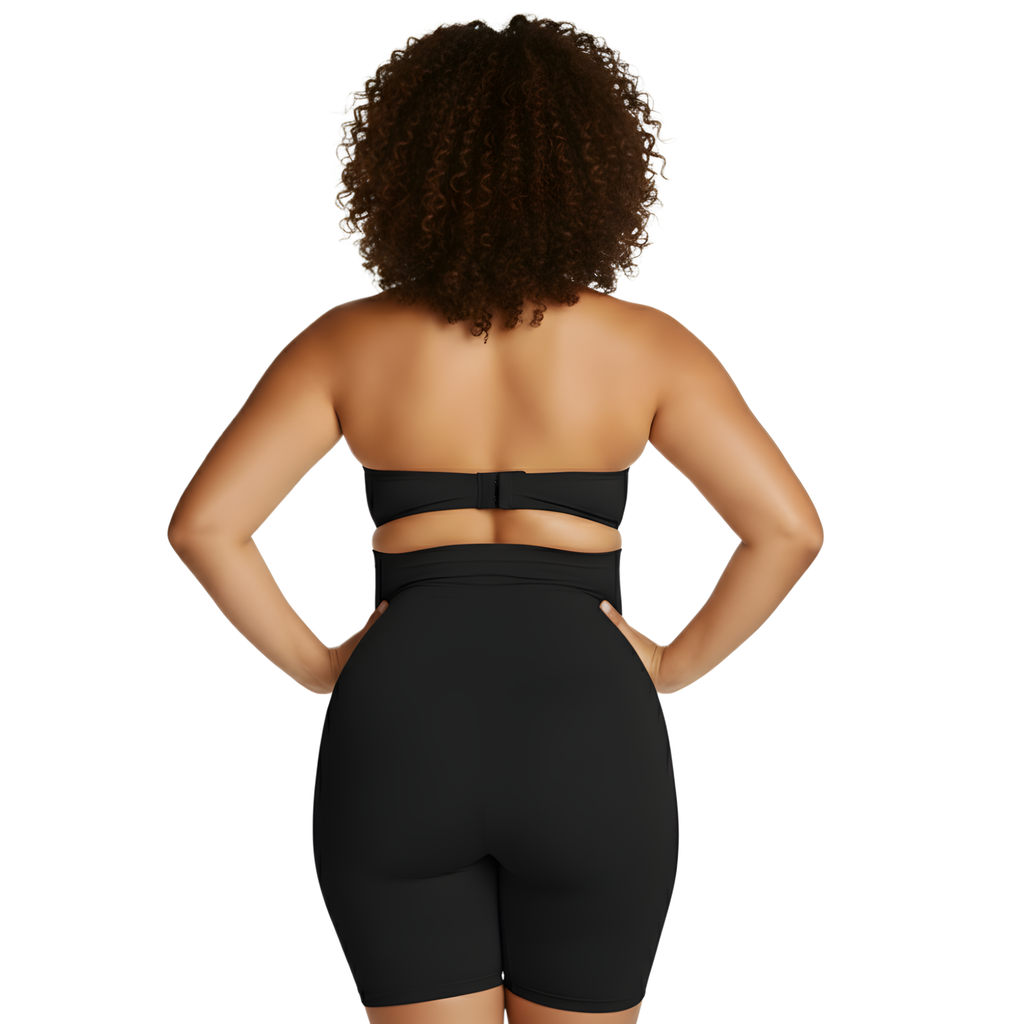 InstantFigure Hi-Waist Shorts Plus Size Shapewear WSH4171C