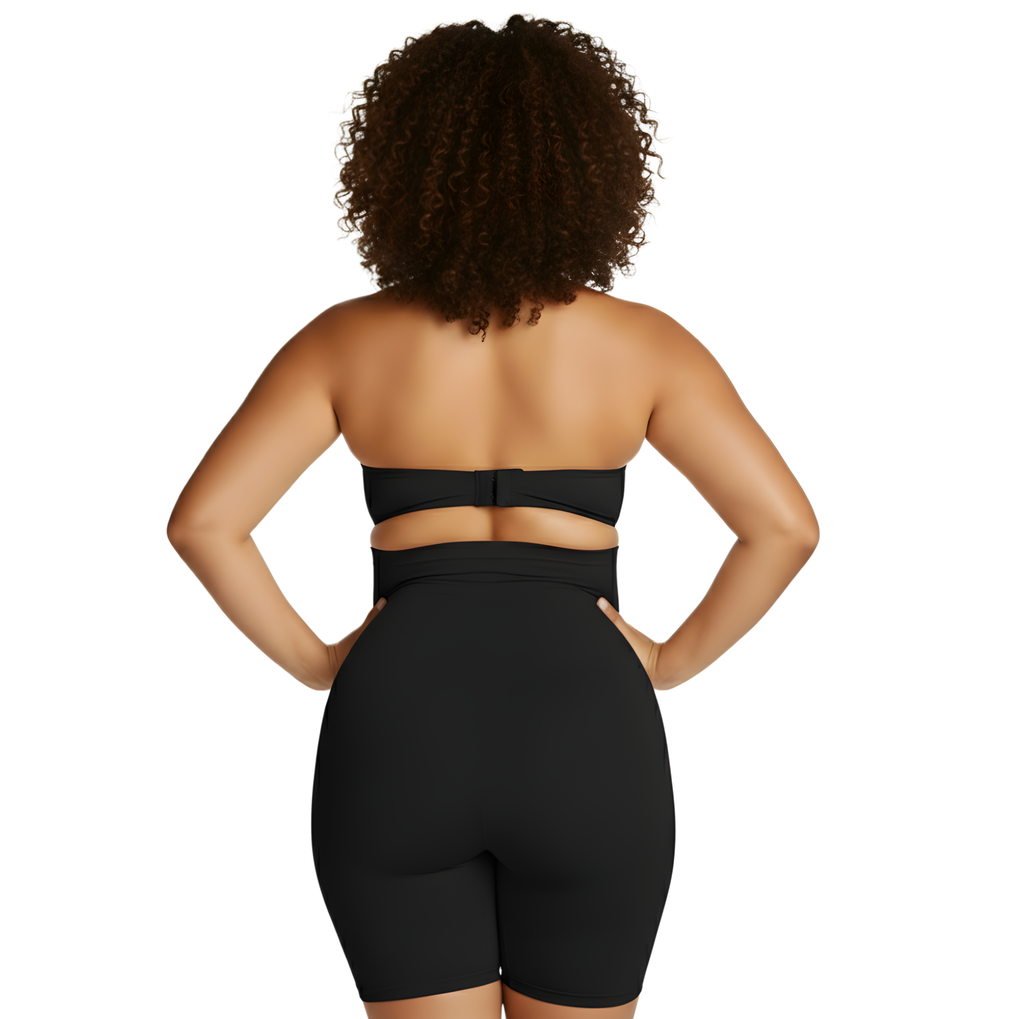 InstantFigure Hi-Waist Shorts Plus Size Shapewear WSH4171C
