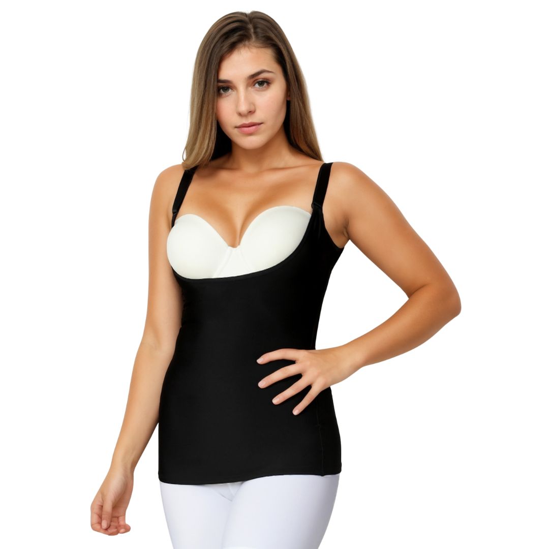 InstantFigure Underbust Tank Top with Bra Straps WTBS004