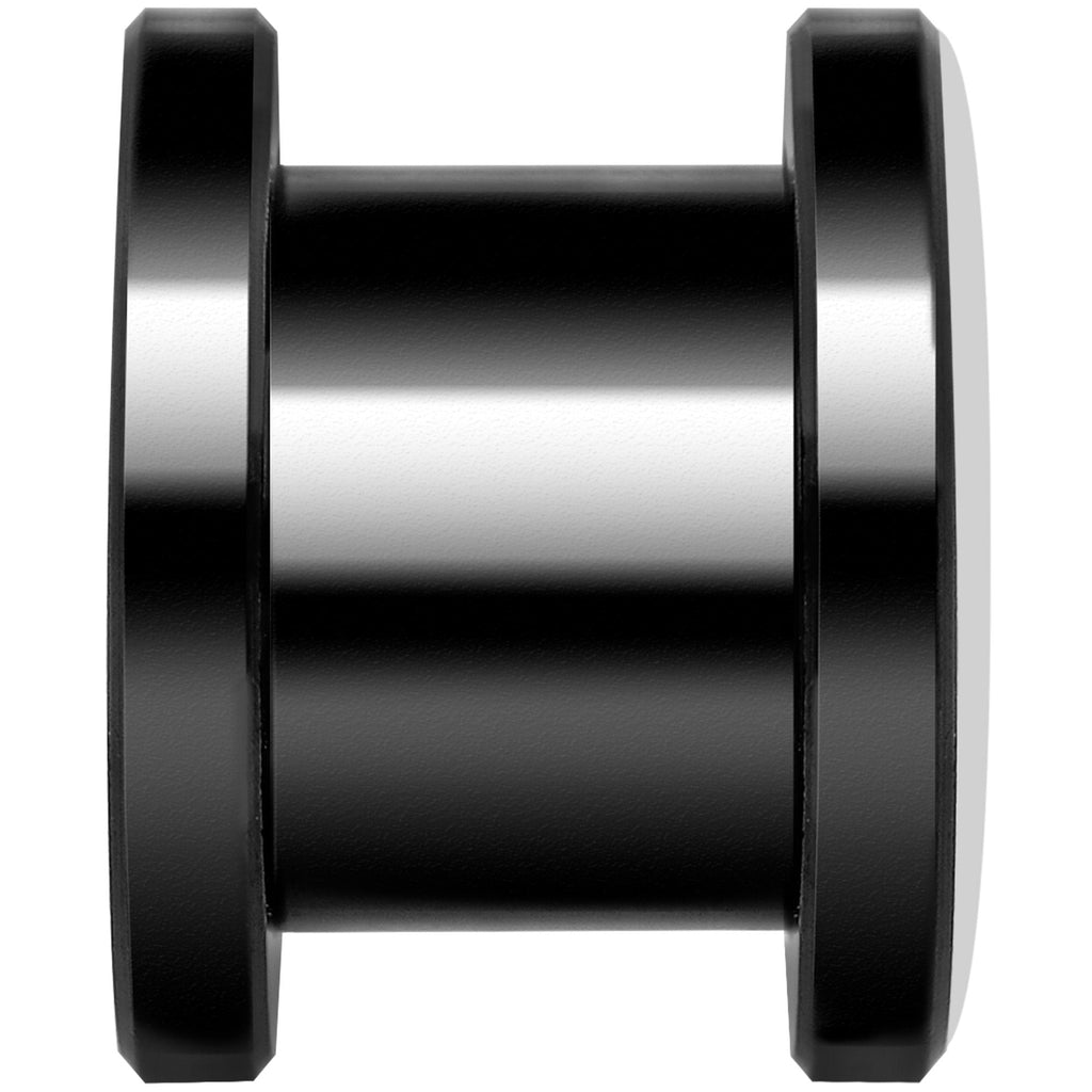 Blue Grenade Black Anodized Screw Fit Plug Set 00G
